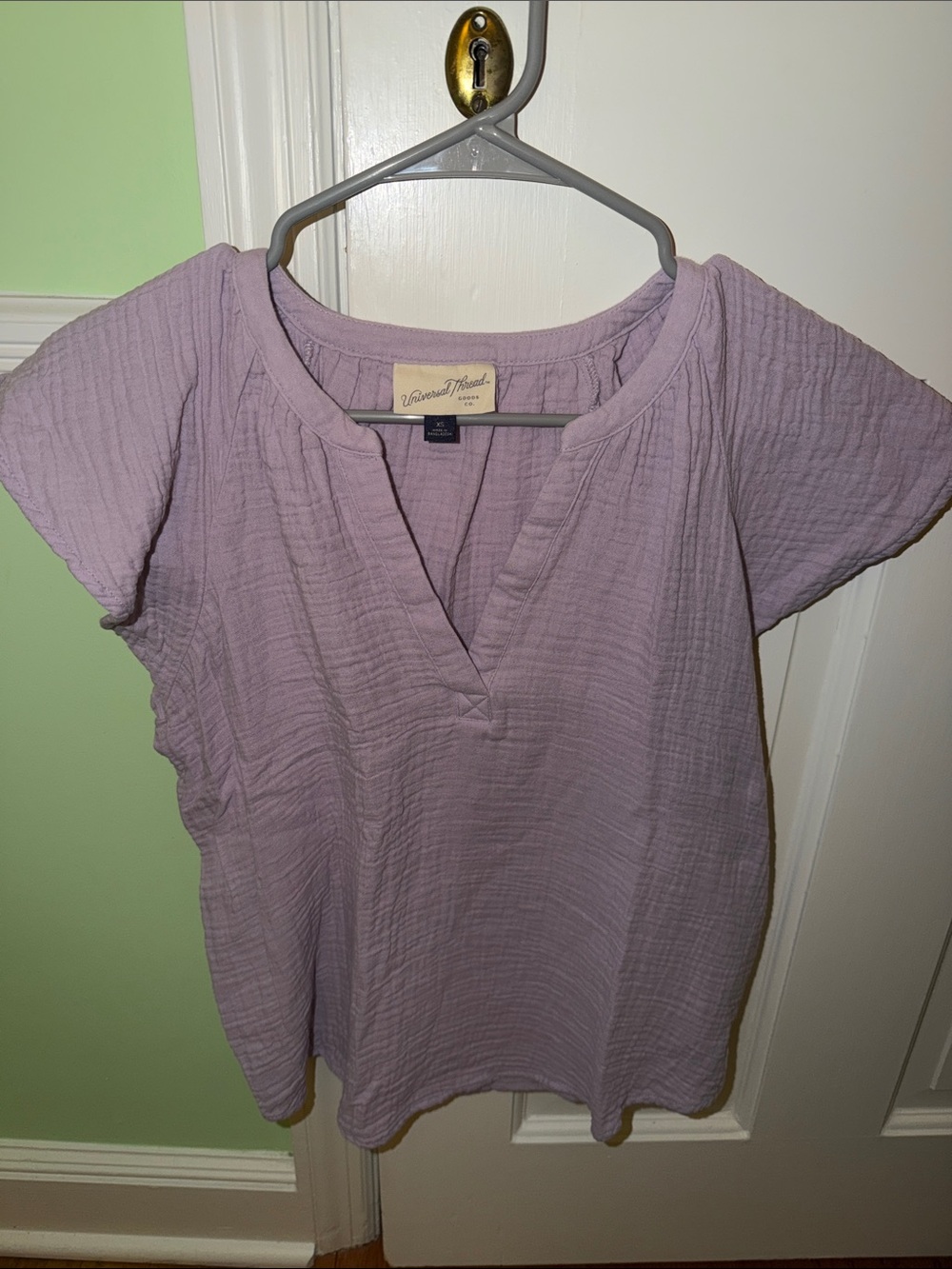 Universal thread cotton top xs
